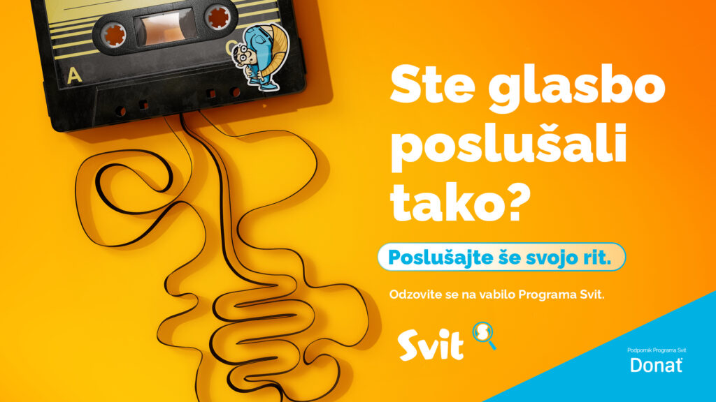 Program SVIT, ste glasbo poslušali tako, poslušajte še svojo rit