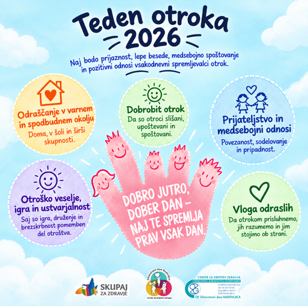 plakat teden otroka