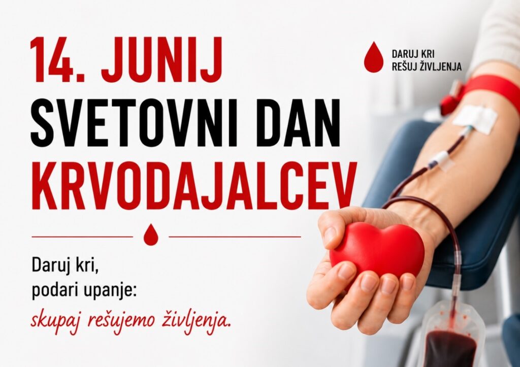 14. junij svetovni dan krvodajalcev