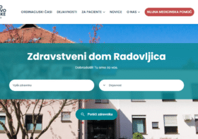 Nova spletna stran ZD Radovljica