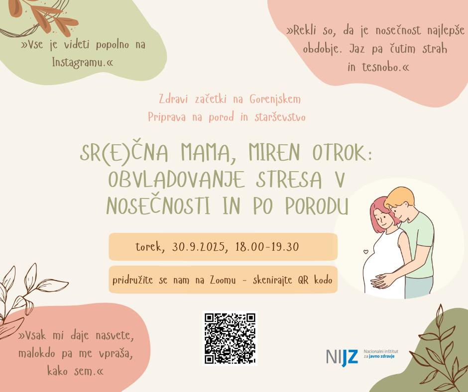 zdravi začetki na Gorenjskem, povabilo