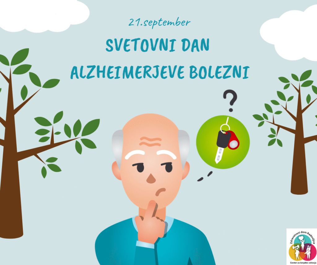 Svetovni dan Alzheimerjeve bolezni - plakat