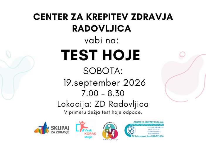 vabilo na test hoje